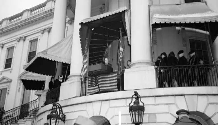 Watch As Fdr Is Inaugurated For The Fourth Time At The White House