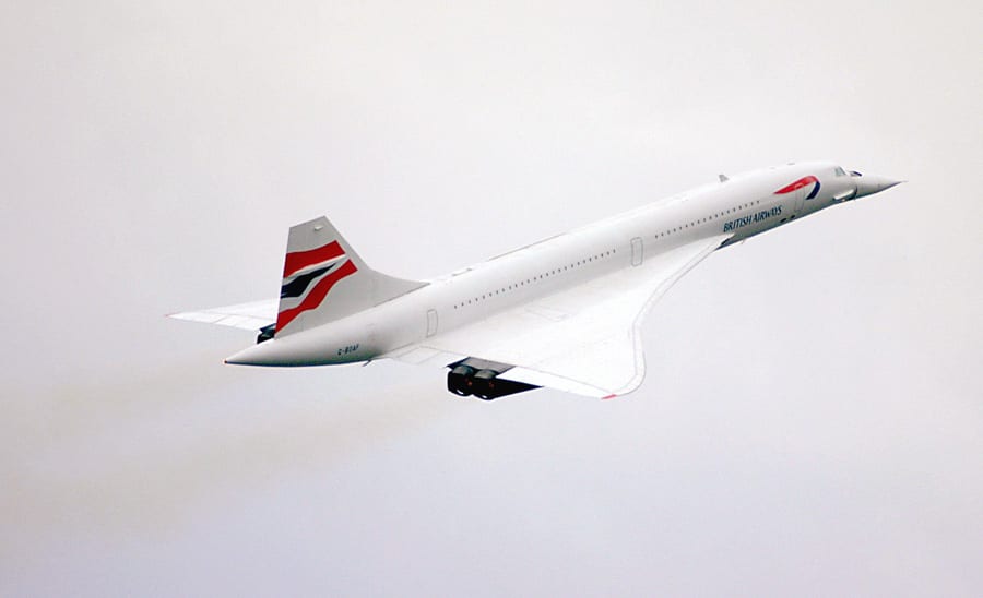 Concorde departure