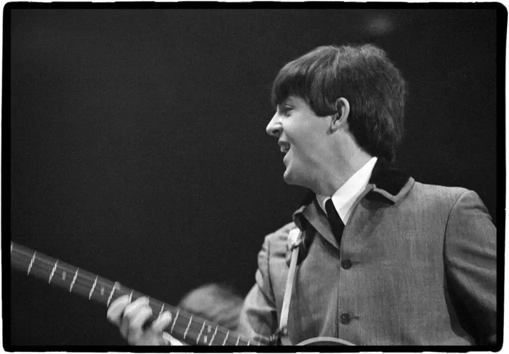 Paul McCartney at Washington Coliseum - Feb. 11th, 1964