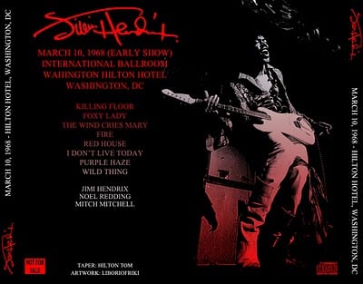 Hendrix setlist at Washington Hilton