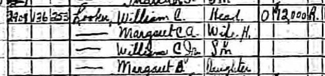 William Looker, 1920 U.S. Census William Looker, 1920 U.S. Census