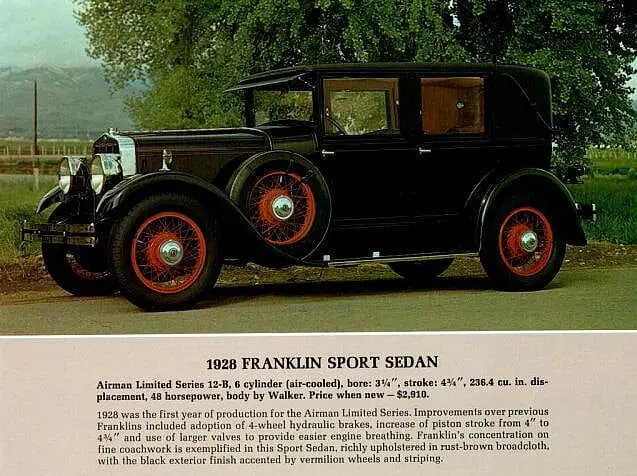 1928 Franklin Sport Sedan