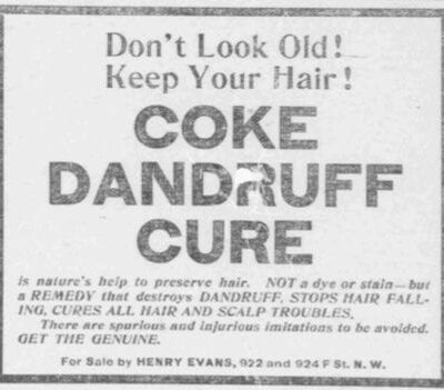 Coke Dandruff Cure
