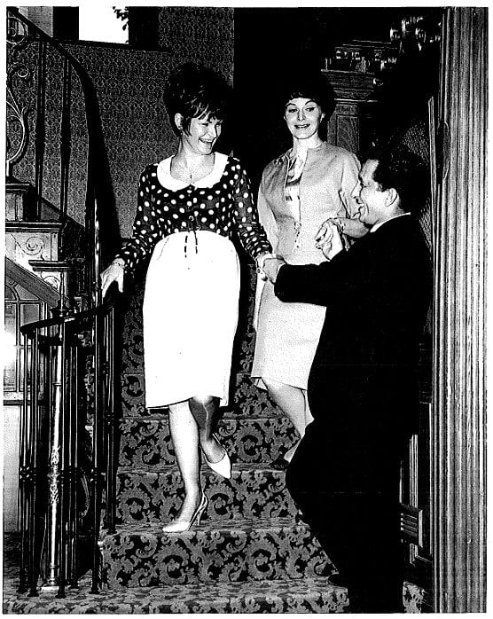Same women being helped down the stairs by owner? Same women being helped down the stairs by owner?