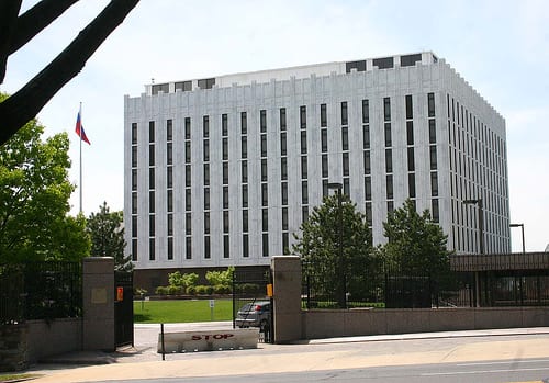 Russian Embassy on Wisconsin Ave. NW