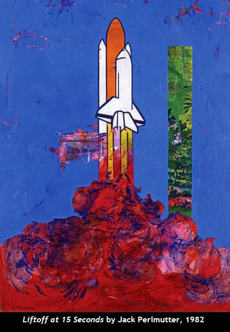 Liftoff at 15 seconds by Jack Perlmutter (1982)