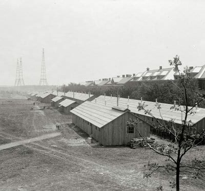 Fort Myer in Arlington, VA (1917)