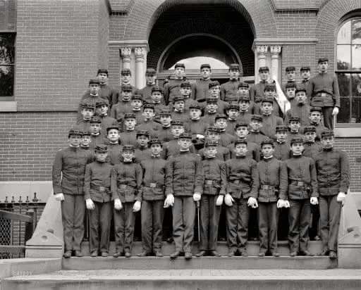 Eastern High School, High School Cadet Corps, Company F (1915)
