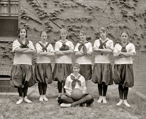 Sidwell Friends girls' basketball team (1917)