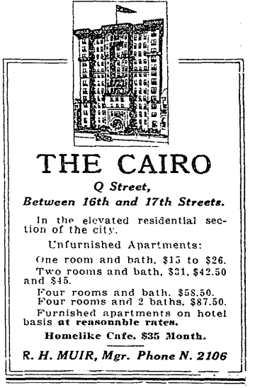 The Cairo advertisement (1915)