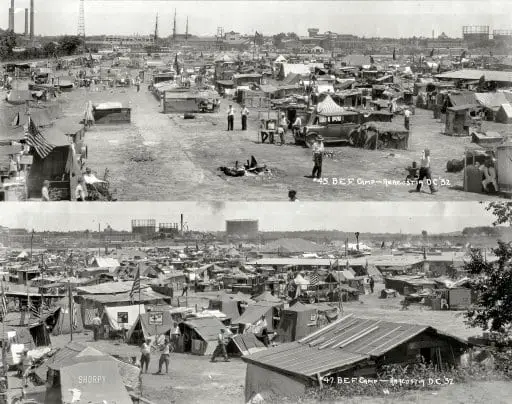Bonus Army encampment in 1932 (Shorpy)