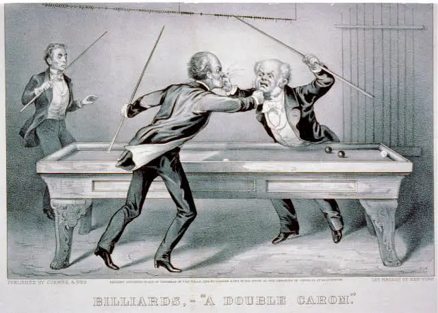 A more aristocratic confrontation than described in this story (Library of Congress)