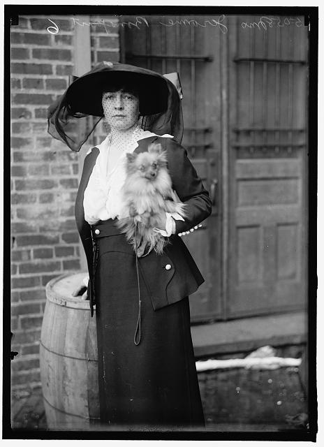 Blanche Bonaparte at same dog show (Library of Congress)