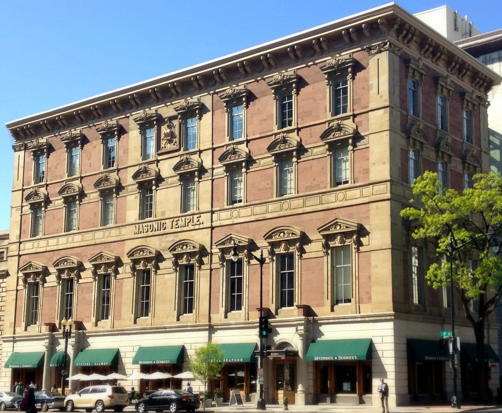 Old Masonic Temple building (via Jacqueline Drayer)