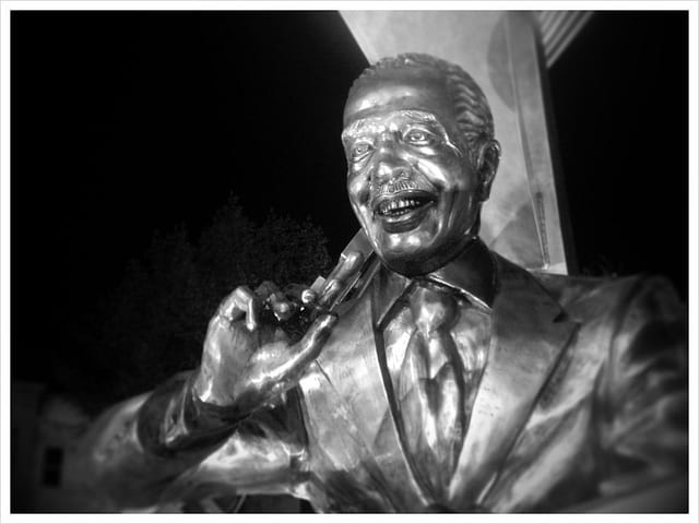 Statue of Duke Ellington outside Howard Theatre