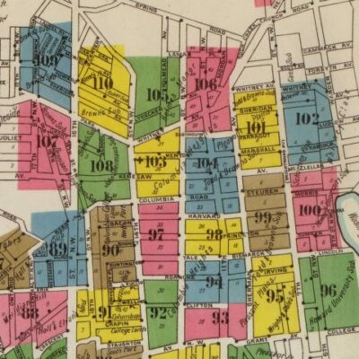 Sanborn Firemap of Columbia Heights in 1903 (LIbrary of Congress)