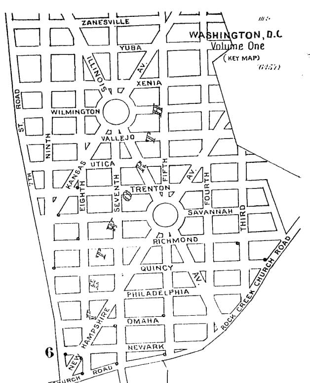 Sanborn fire insurance map circa 1903