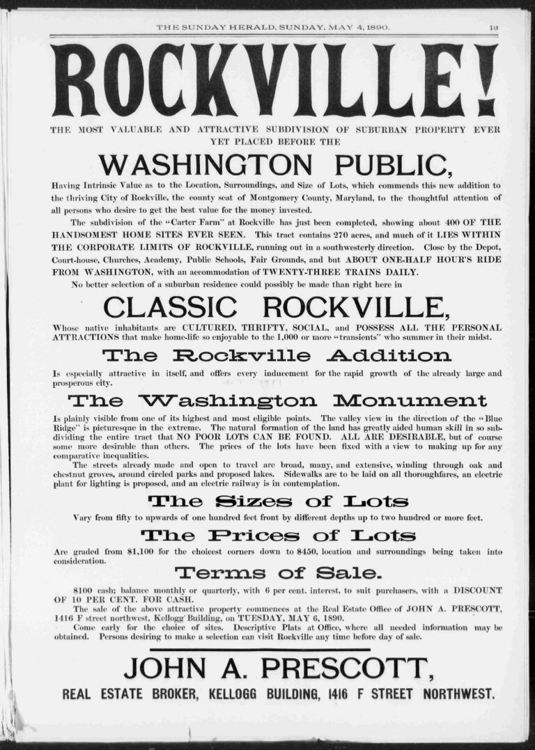 Complete The Sunday Herald real-estate advertisement.