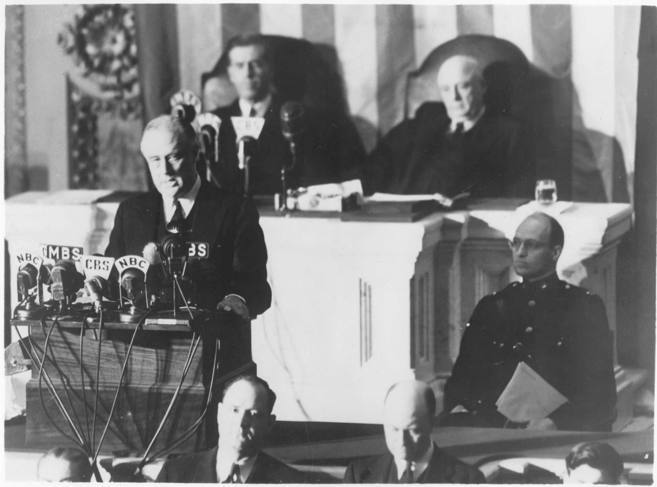 President Roosevelt's "Date Which Will Live in Infamy" speech