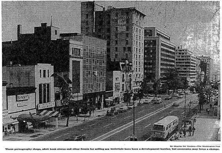 14th St. in the 1970s (Washington Post)