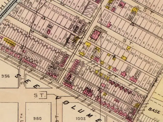 1903 Baist Real Estate Atlas of Washington - Trinidad neighborhood (Library of Congress)