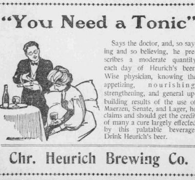 Christian Heurich Brewing Company advertisement in the Washington Times - June 24th, 1904