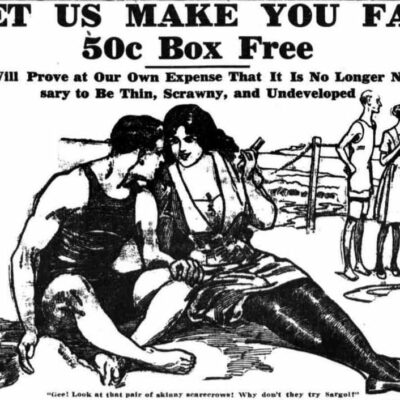 Sargol Company Flesh Builder advertisement in the Washington Times - May 12th, 1912