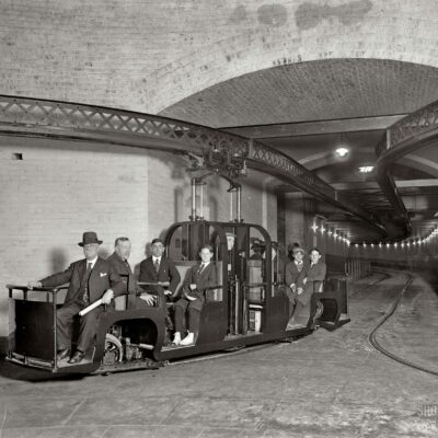 U.S. Senate subway circa 1915 (Shorpy)