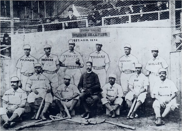 1887-1888 Cuban Giants