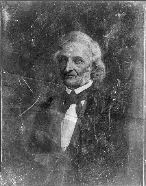 Amos Kendall, half-length portrait, three-quarters to left between 1844 and 1860 (Library of Congress)