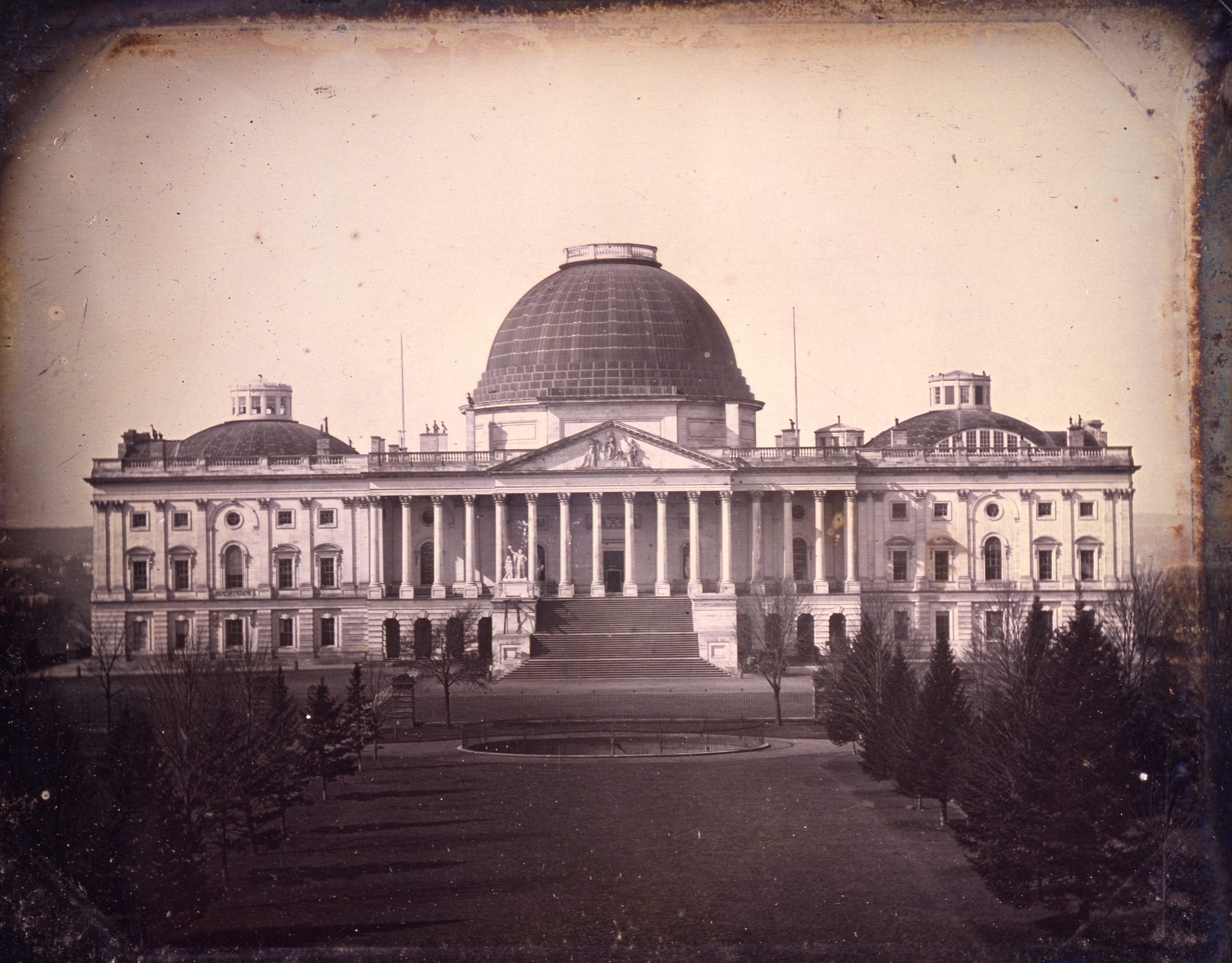 1846 photo of the Capitol Building