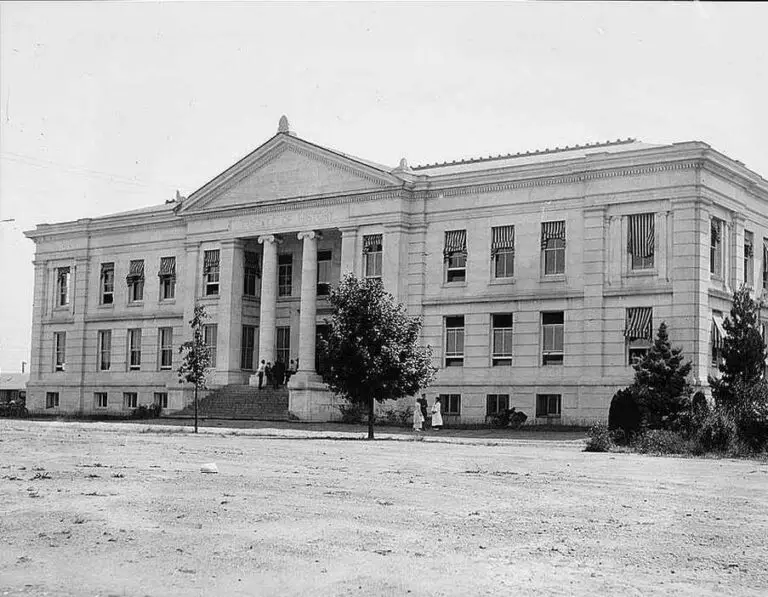 American University College of History building circa 1918 (Library of Congress)