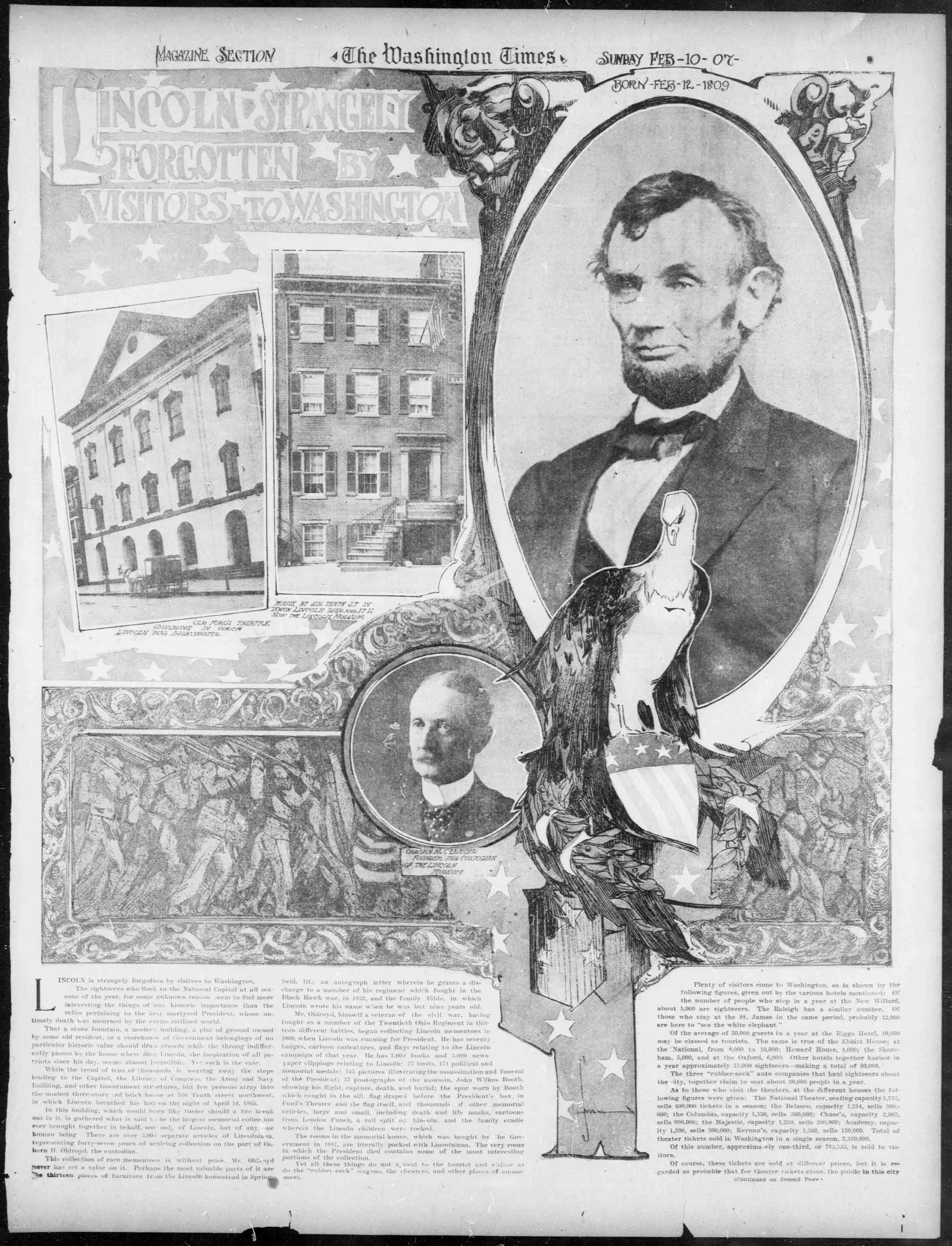 Lincoln strangely forgotten - Washington Times