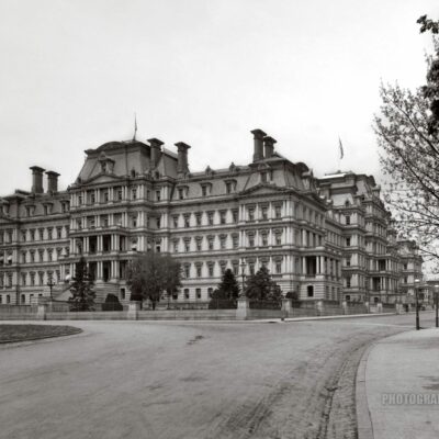 State, War, and Navy Building late 19th century by William Henry Jackson