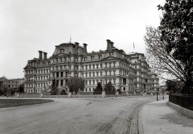 State, War, and Navy Building late 19th century by William Henry Jackson