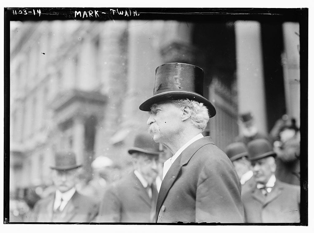 Samuel Clemens (aka Mark Twain) date unknown (Library of Congress)