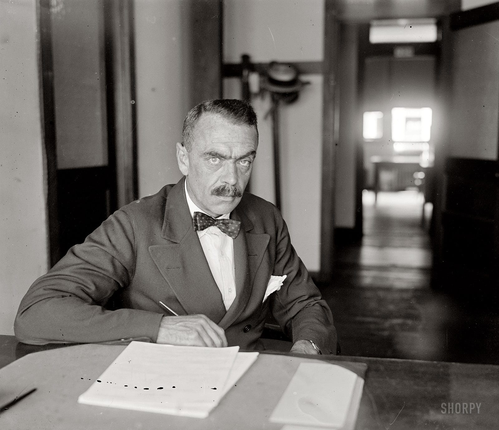 September 5, 1925. Washington, D.C. "W.A. Green, Chief Prohibition Inspector." National Photo Company Collection glass negative. (Shorpy)