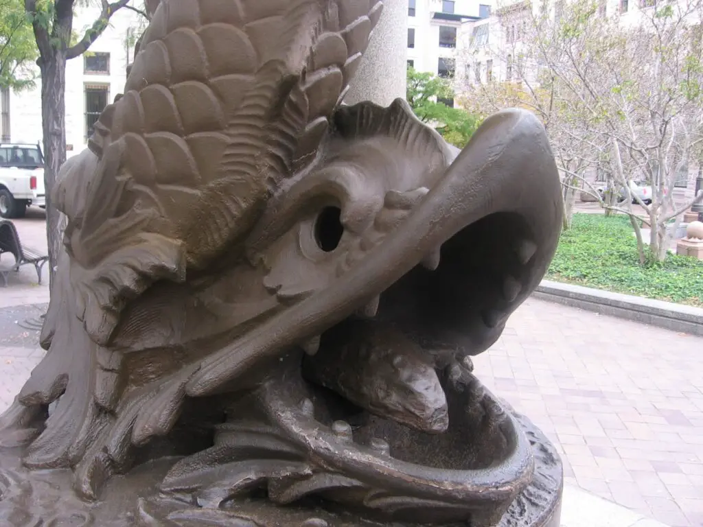 Cogswell Fountain Fish