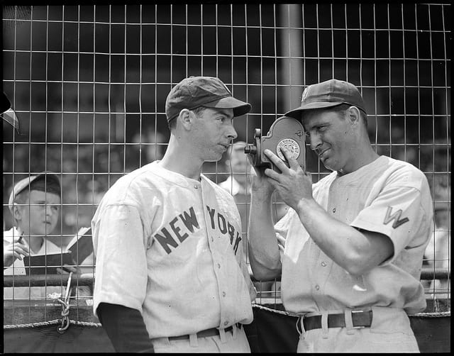 Joe DiMaggio at Griffith Stadium - May 28th, 1941