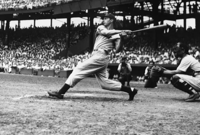 Joe DiMaggio at Griffith Stadium - June 29th, 1941