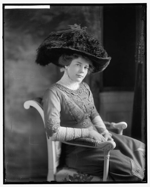 Ethel Roosevelt in 1908 (Library of Congress)
