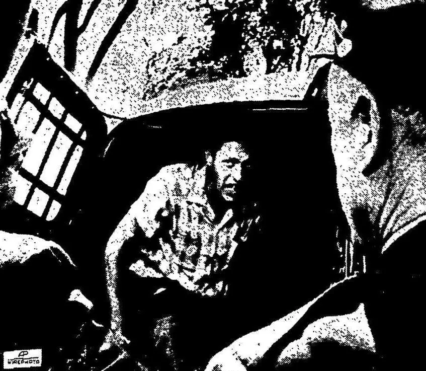 White House gate crasher Doyle Allen Hicks - September 27th, 1963 (Washington Post)