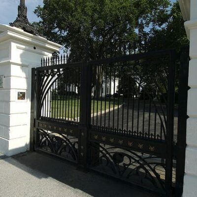 White House northwest gate