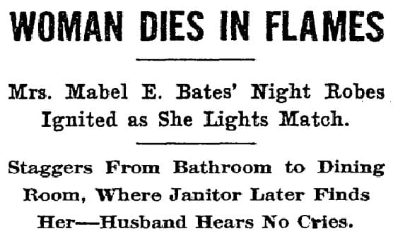 newspaper headline - December 5th, 1916 (Washington Post)