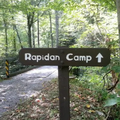 Rapidan Camp sign