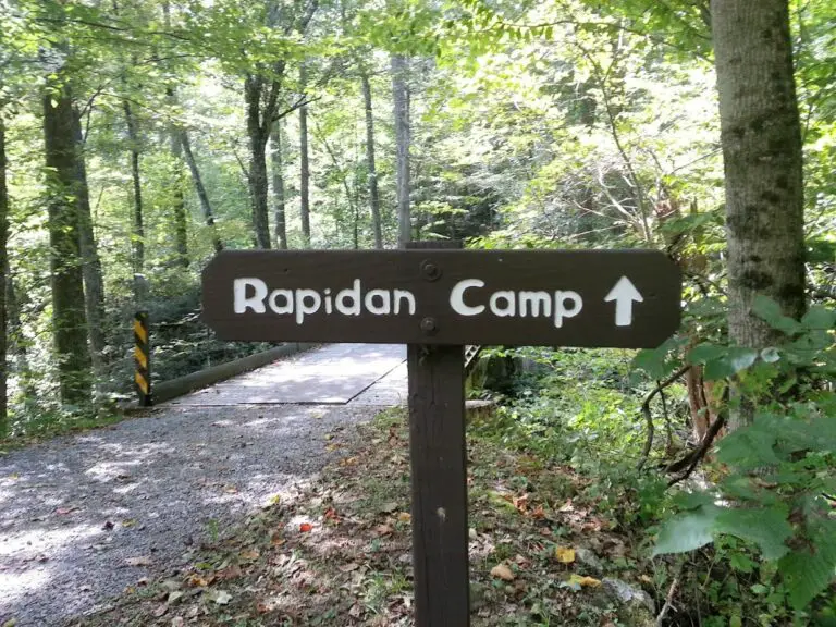 Rapidan Camp sign