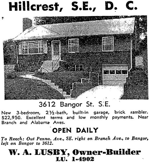 3612 Bangor St. SE real estate advertisement