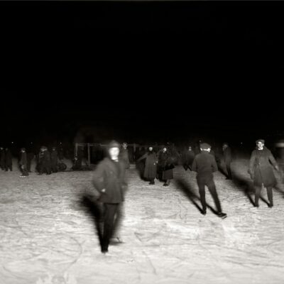 Washington, D.C. "Skating night, 1919." National Photo Co.