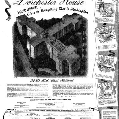 Dorchester House advertisement 1941