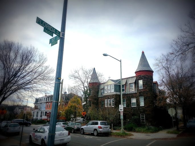 the homes at 2100 to 2104 17th St. NW